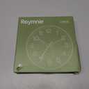 Roymnie Wall Clock Green, Silent Wall Clocks Battery Operated 8 Inch-Modern Non Ticking Analog Clock Decorative for Kitchen Office Bathroom Bedroom(Gold)