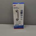 TAILI Grab Bars for Bathtubs and Showers 2 Pack Suction Grab Bar, Heavy Duty Shower Handle Removable Bath Handrails for Seniors and Elderly, Bathroom Safety Grip No Drilling Waterproof, Grey