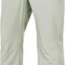 Mens Track Pants Quick Dry Lightweight Joggers Athletic Running Pants Zipper Pockets (Gray, XXL)