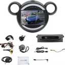 9 inch HD Touchscreen Car Stereo with Wireless CarPlay & Android Auto, Built-in GPS Navigation, Bluetooth 5.0, Steering Wheel Control, for 2007-2014 Mini Cooper R56 R60 (2+32G)