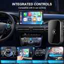 Wireless carplay Adapter, Auto 2025 Upgrade Car Adapter, Plug&Play CarPlay Box Dongle Dongle for iPhone & Android Auto | Supports CarPlay for Cars | Dual System, 5G WiFi, Easy Setup