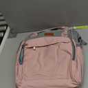 KeaBabies Baby Diaper Bag Backpack - Large Baby Bag for Boys, Girls, Waterproof Multi Function Travel Diaper Backpack with Changing Pad, Durable Travel Essentials for Moms and Dads (Pink Gray)