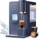 3-in-1 Water Dispenser with Ice Maker with Compact Coffee Brewer