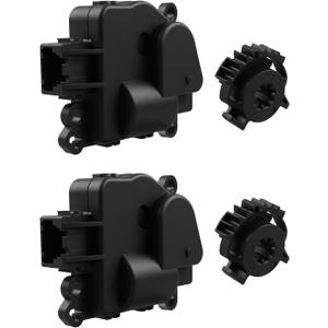 2 Sets 604-045 HVAC Heater Blend Door Actuator with Gear Fit for Jeep Grand Cherokee & Dodge Durango 2011-2013, HVAC Blend Door Actuator Replace 68079488AA 68214880AA