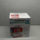 Cuisinart Snow Cone Machine, Home Shaved Ice Maker for Snow Cones, Snow Cone Maker with Reuseable Paper Cups, Makes 5 Icy Cones for Slushies, Frozen Drinks , Red, SCM-10P1