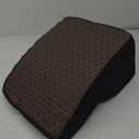 Topmart High Density Extended Foam Dog Ramp&Steps 2 Tiers,11.8" High,Non-Slip Dog Stairs,Soft Foam Pet Ladder with Waterproof Cover,Best for Injured,Older Cats,Pets with Joint Pain (Black)