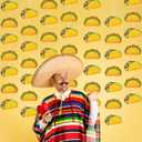 8 Pcs Taco Birthday Party Decorations Mexican Fiesta Garland Banner Cinco De Mayo Party Banner Fiesta Ceiling Hanging Streamers Cutouts for Taco Twosday Bout Baby Shower Decor Supplies