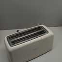 bella 4 Slice Slim Toaster, Fits-anywhere Kitchenware, 6 Setting Shade Control with Reheat & Cancel Buttons, Fits Sourdough, 10 Long Slot, Anti Jam & Auto Shutoff, 900 Watt, Oatmilk