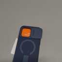 SURITCH for iPhone 14 Pro Max Case with Magnetic Camera Slide Cover and Adjustable Kickstand, Compatible with MagSafe, Shockproof Bumper Case Slim Protective Cover 6.7 Inch, Blue