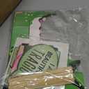 36 Pcs Pink and Green Witch Theme Photo Booth Props Set Birthday Party Decorations Photo Booth Frame Props Pink Goes Good with Green Party Supplies for Halloween Girls Princess Photography