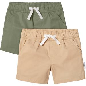 Gerber Unisex-Baby Gerber Baby Toddler Unisex Stretch Chino Shorts, 18M