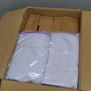 Arch Backdrop Stand and Cover Set, 2 Metal Balloon Arch Backdrop 7.2ft 6ft, Gold Arched Stand Frame for Wedding, Parties, Birthday, Decorations (White, 7.2ft+6ft)