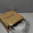 LAMU 3 Pack Lazy Susan Organizer Turntable for Cabinet, Pantry Organizers and Storage, Rotating Condiment Organizer for Kitchen, Table Top, Fridge, Countertop, Spice Organization, 9.25'' 10.6'' 12'' (Clear)