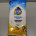 Pledge Multisurface Cleaning Wipes, pH Balanced, Fresh Citrus, 25 Count (Pack of 4, 100 Total Wipes)