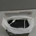 KIMMOO USB Desk Fan for Bedroom, 199 Speeds Turbo Airflow, Portable Fan with Ice Cooling, Digital Display Quiet Table Fan, 270° Rotating Small Rechargeable Battery Desktop Fans for Home Office (Black)