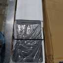 BONTEC Rolling TV Stand for 32-75 Inch TVs, Height Adjustable Mobile TV Cart on Wheels, Heavy Duty TV Stand Supports Up to 110lbs, Stable Dual-Column Design, Cable Management, Indoor, Outdoor (Black)