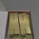 UNIQOOO Gold Mirror Arch Wedding Table Numbers with Stands 1-20, 5x7 Acrylic Display Signs and Holders, Pack of 20, Perfect for Centerpiece, Reception, Decoration, Party, Anniversary, Event