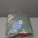 5x7 Floral Washable Area Rugs, Lagre Living Room Rug Floral Vintage Soft Ultra Thin Kids Bedroom Carpet Rug for Girls Playroom Entryway, Green