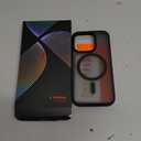 TORRAS Ultra Magnetic for iPhone 15 Pro Case, [3X Military-Grade Drop Tested] [Compatible with MagSafe], Shockproof Translucent Durable Slim Protective Anti-Scratch Anti-Fingerprint, Black