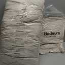 Bedsure California King Comforter Set - 4 Pieces Pinch Pleat Bed Set, Beige Boho Bedding for All Season, 1 Soft Comforter, 2 Pillowcases, 1 Decorative Pillow