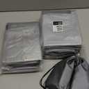 VMstr 15-Pack Vacuum Seal Bags for Clothing with High Pressure DC Electric Pump | Compression Vacuum Bags for Travel & Luggage Packing | Carry-On Size