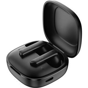 QCY HT05 Multi-Mode Active Noise Cancelling Wireless Earbuds, AI-Enhanced Calls Bluetooth Headphones with 6 Mics, Anti-Wind Noise, Transparency, App for Custom EQ, 30H Playtime, Bluetooth 5.2 (Black)