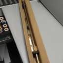 Double Curtain Rods 36-72 Inches for Windows, 1 Inch Diameter Adjustable Heavy Duty Drapery Rod with Aluminum Alloy Brackets and Finials, Modern Stylish Dual Curtains Rod, Brushed Gold