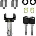 Ignition Switch Lock Cylinder & Door Lock Cylinders with Keys | Replacement For 1995-1997 Chevy GMC C/K Pickup Suburban Tahoe Yukon | Replace#: 702671, 702674