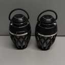 Vanten 2 Packs Outdoor Bluetooth Speakers, Bluetooth 5.0 Led Flame Speaker, IPX5 Waterproof Flame Torch Atmosphere Speaker, Flame Lamp, Gifts for Men Women, Decorations for Party Garden Patio