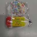 Beeveer 6 Pcs Acrylic Teacher Appreciation Gifts Bulk for Teacher Birthday Decor for Paperweight Keepsake School Classroom Office Desk Accessories