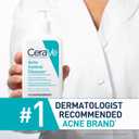 CeraVe Acne Control Cleanser, 2% Salicylic Acid Treatment Formulated With Niacinamide + Ceramides + Oil Absorbing Clay, Gentle Face Wash Helps Clear & Prevent Acne, Fragrance Free, 16 Ounce