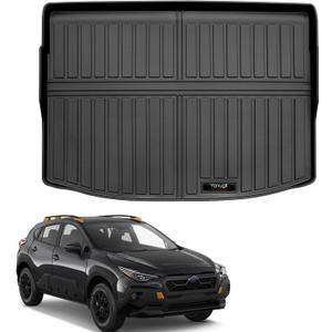 Custom for 2024 2025 2026 Subaru Crosstrek/Impreza Cargo Mats Trunk Liner All Weather TPE Protection Mat Accessories (for 2024-2026 Subaru Crosstrek/Impreza)