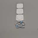 Charging Station for Apple Multiple Devices - 3 in 1 Foldable Magnetic Wireless Charger Dock - Travel Charging Pad for iPhone 16 15 14 13 12 Pro Max Plus Watch & Airpods (White)