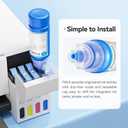 552 Sublimation Ink Compatible for 552 T552 552 Pigment Ink Used with Ecotank Photo ET-8550 ET-8500 ET2800 ET2720 ET2400 ET3760 ET4760 Printer Heat Press Transfer on T-Shirt Tumblers &(BCMY 4PK)