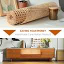 18" Width Cane Webbing Rattan Webbing 3.3Ft Natural Rattan Caning Material for Cabinet,Chair,Dresser, Furnitur,with 3/7.5" Groove Chair Caning