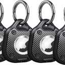 Compatible with A Holder for Secure Holder,4 Pack Lock Case Keychain Key Ring Key Chain Luggage tag for Keys,Luggage & More Men Women's Keyrings & Keychains