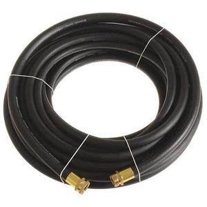Garden Hose,5/8" ID x 25 ft,Black