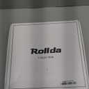 Rollda Cowboy Boots for Women, Cowgirl Boots Knee High, Ladies Tall Western Boots Rounded Toe Chunky Heel Pull on Zipper for Country Concert Party Women Boots (9, Black)