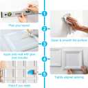 Art3d 33-Pack 3D Textured Accent Wall Panel for Interior Décor, Waterproof PVC Decorative Wall Paneling for Living Room Bedroom Gaming Room Office, 11.8"x11.8" Cover 32.Sq.Ft., White