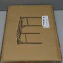 FORUP Small Folding Table, Camping Table with Mesh Desktop, Portable Picnic Table with Carry Handle, Height Adjustable Portable Grill Table for Outside Inside Use (2FT)