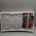 ORAKAA 16x25x1 Inches Air Filter MERV 8, AC Furnace Air Filter Replacement, Pleated HVAC Filters for Home, Dust Pollen Lint Dander, Premium Quality - 4 Pack