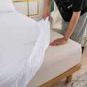 Waterproof RV Bunk Mattress Protector for 30 x 75 Narrow Twin or Camper Bed Ultra Sofa Quiet Cot Size Matress Cover