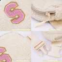 Uygafly Birthday Graduation Gifts for 5 6 7 8 9 10 11 12 13 14 15 16 Year Old Girl,Initials Fanny Pack Crossbody Bag for Girls Kids,Trendy Cute Purse Stuff - S,Cream