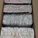 The Honest Company Clean Conscious Diapers for Delicate Skin Up to 100% Leakproof Hypoallergenic Fragrance-Free Baby Girl Prints Super Club Box Size 4 (2237 lbs) 104 Count (Wild Thang + All the Alpacas)