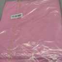 Foldable Yoga Mat Non Slip, Pilates Fitness Mats, 72" x 24" Extra Width Thick, Anti-Tear Exercise Mat with Carrying Strap and Bag, Workout Mats for Stretching,Yoga Studio,Gym or Home Workouts Pink