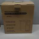 Single Serve Coffee Maker for K-Cup Pod and Grounds, Hot and Iced Coffee Maker, Strong Button Feature, 6 to 14oz Brew Sizes, 50oz Removable Reservoir, Fit 6.5" Mugs, Stainless Steel, Red (11.2 Inch)