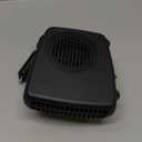 200W Portable Car Heater, 12V Dual Mode Heater and Cooler Fan, 360° Rotatable car heater Defroster Defogger, for Windshield and Interior Comfort