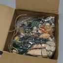 Nuanchu 2 Pack Decorative Balls Potpourri Bowl Filler Decor Natural Vase Bowl Filler Assorted Spherical Rattan Twigs Wicker Balls for Home Decor Centerpiece, No Scent(Green Series,Simple Style)