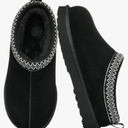 Litfun Women's Fuzzy House Slippers Genuine Suede Fluffy Winter Slipper Cozy Furry Warm Shoes Indoor/Outdoor, 39