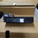 Dell OptiPlex 5060 Micro Intel Core i5-8500T 2.1GHz, 16GB RAM, 256GB SSD, Windows 11 Pro 64bit and HP 128 Laser Wired Mouse - Laser - Cable - USB - 1200 dpi - Scroll Wheel, Dell 1293 Wired Keyboard - KB216p